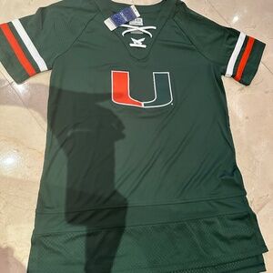 University of Miami Lace Top UMiami